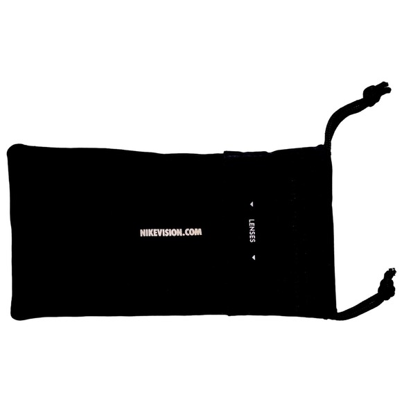 NIKE Microfiber Drawstring Pouch Softcase For Sunglasses Glasses Black White New - Picture 4 of 4